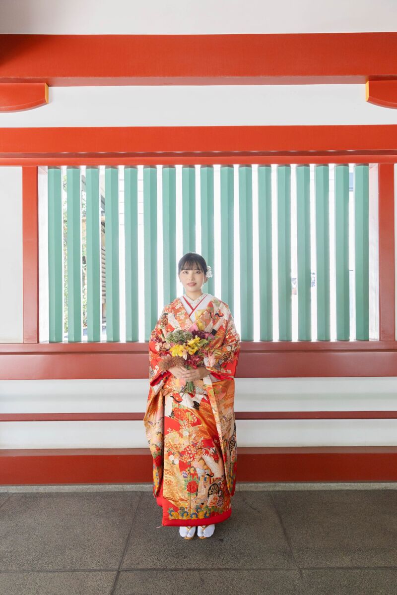 ご新婦様のソロショット♡