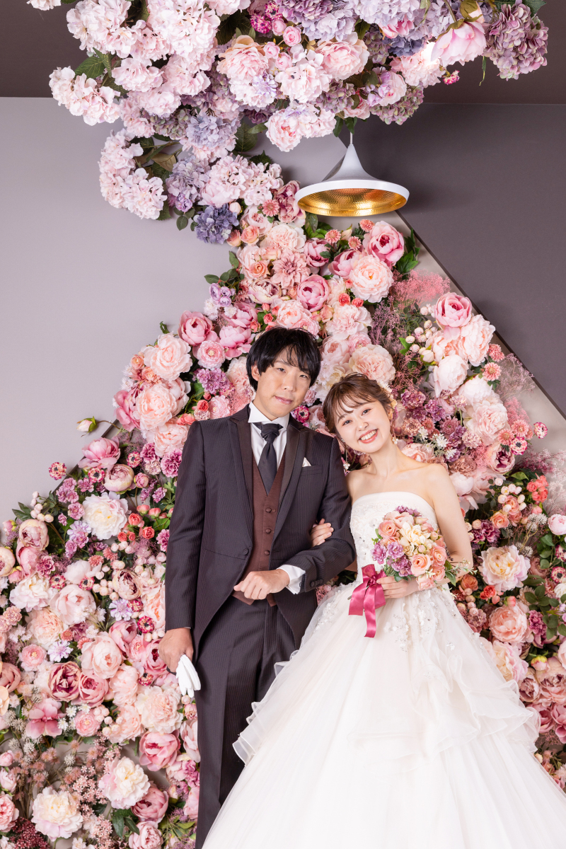 可愛らしい背景で♡