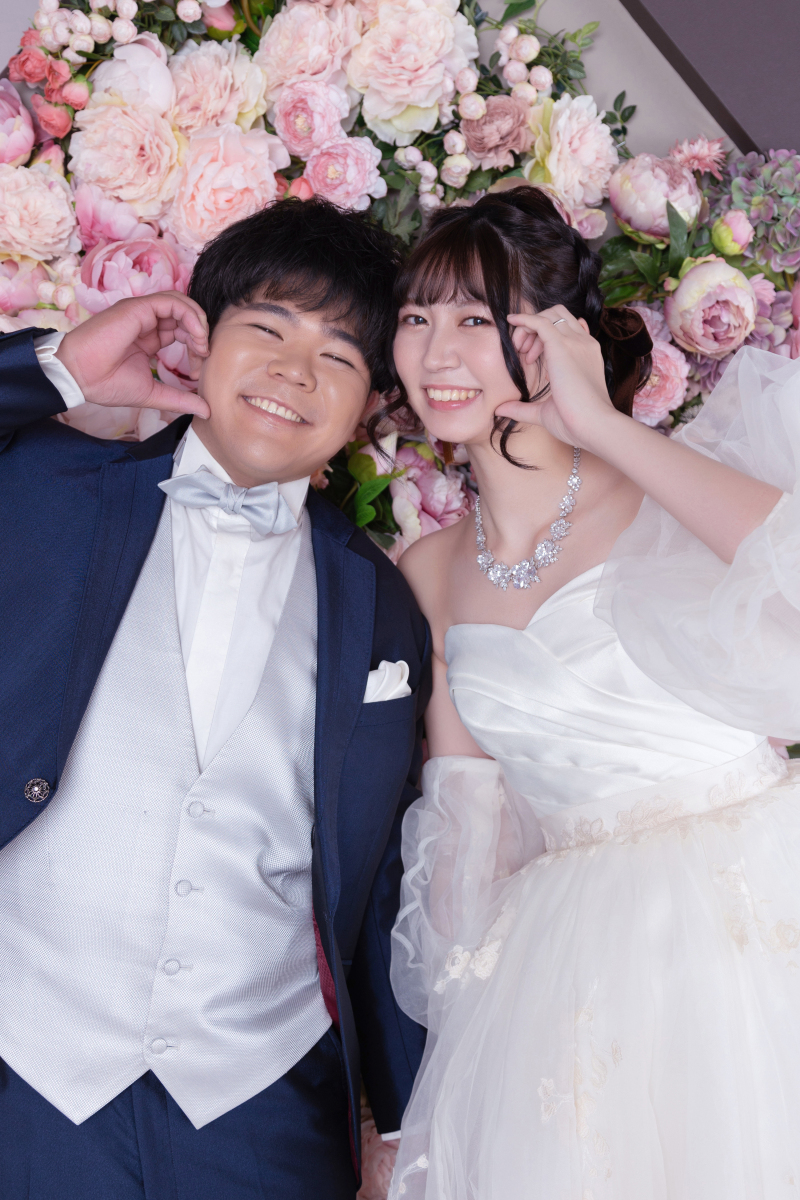 一緒にハートポーズ♥