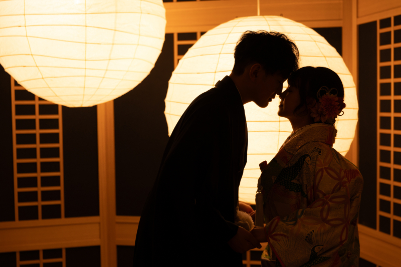 シルエット風&hearts;