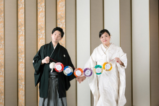 小物を沢山使用してこだわり撮影♪