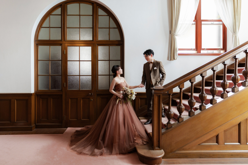 ご新婦様をエスコート♩