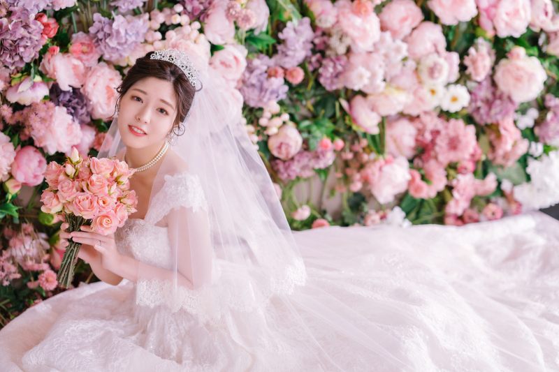 お花に囲まれてプリンセス気分に♡