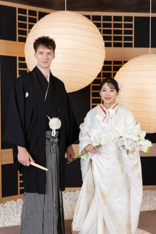 着物がお似合いなおふたり♪