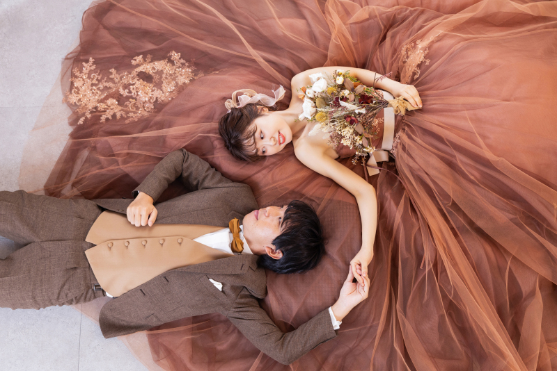 寝ころびショット