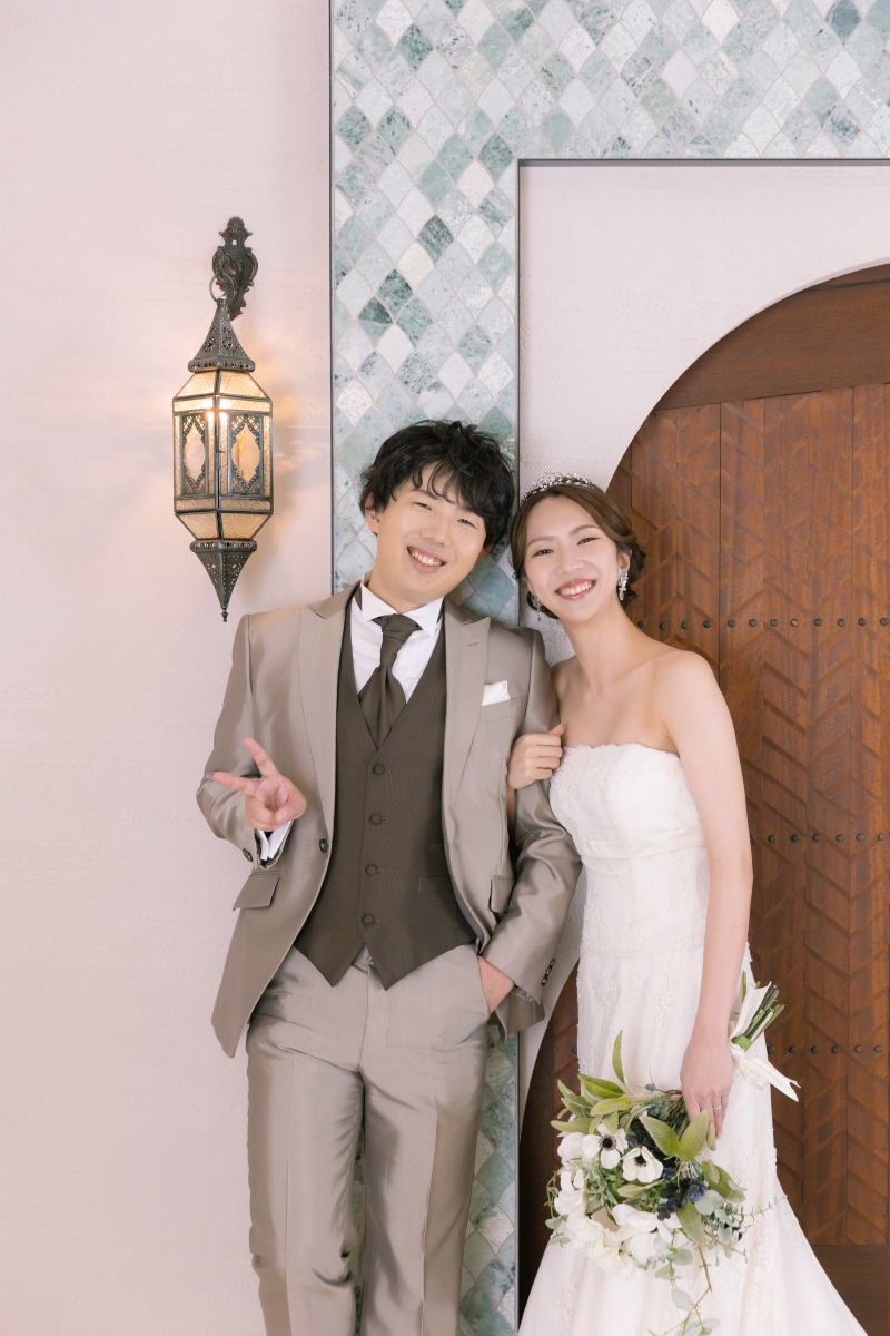 着飾りすぎず、シンプルに。