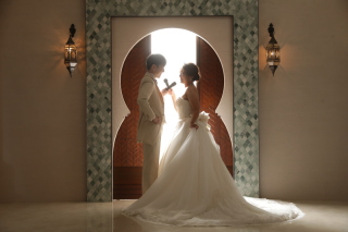 ステージの上で・・・♪