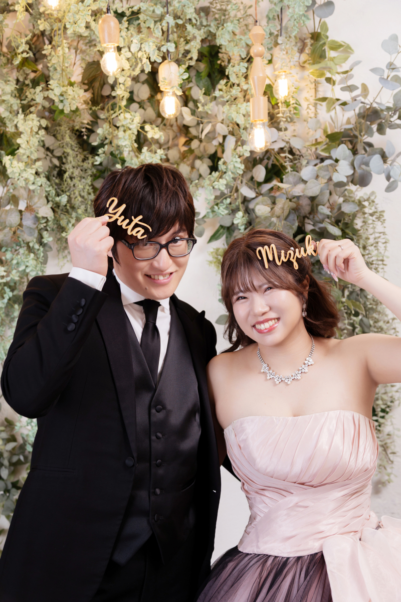 おふたりのお名前プレート♫