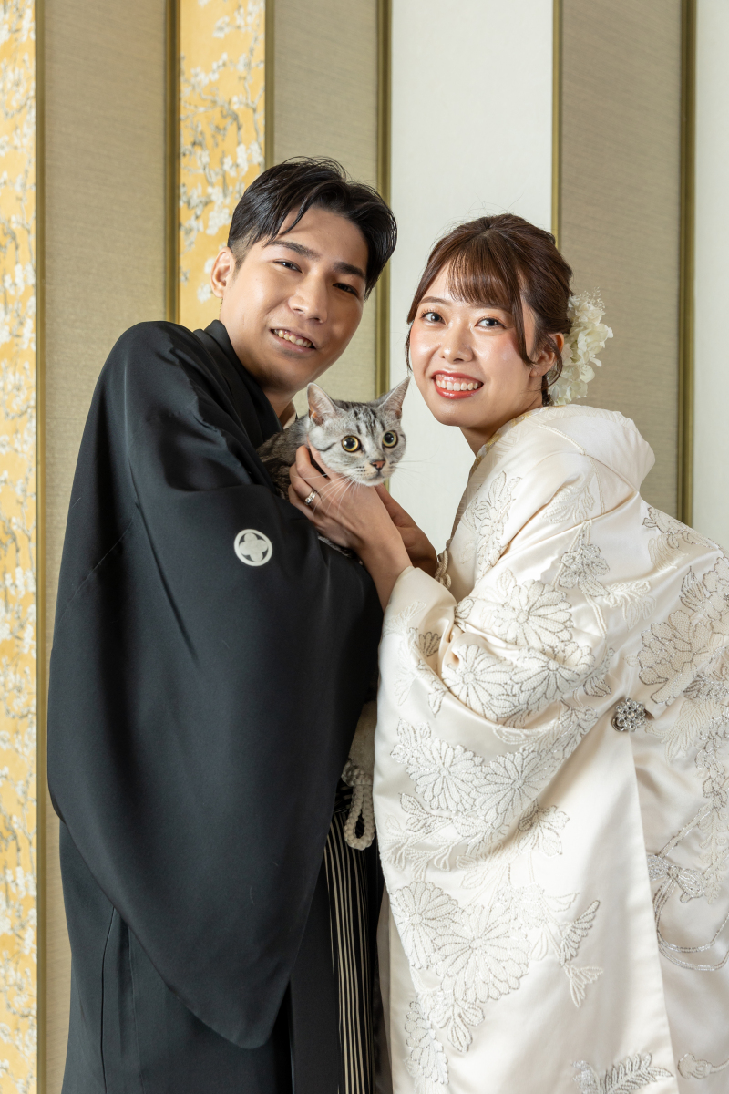 猫ちゃんと一緒に&hearts;