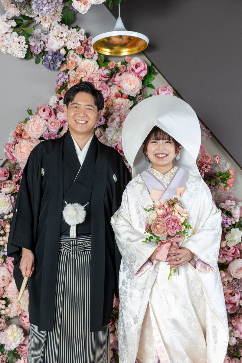 和装洋装スタジオ撮影