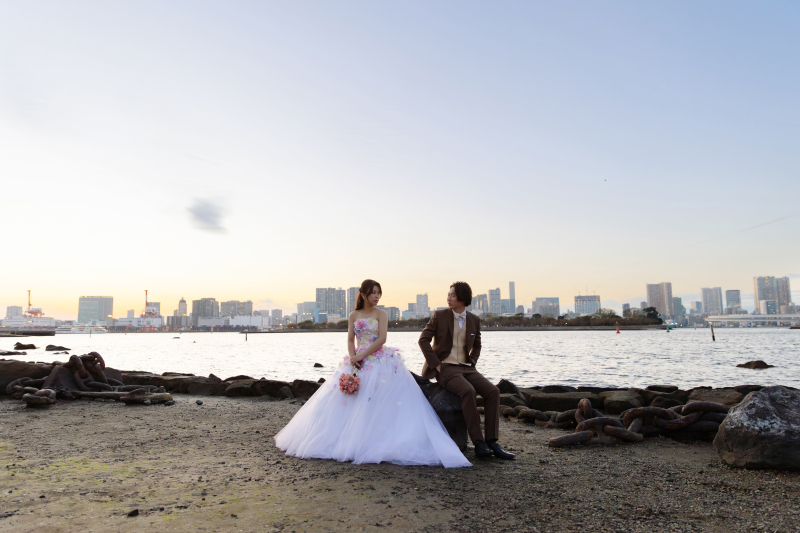 海辺に移動して♩