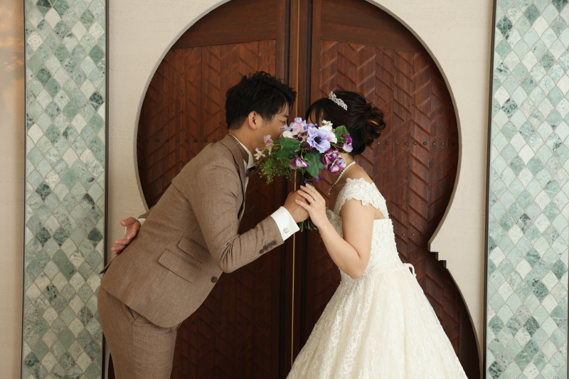 ブーケを使って♪