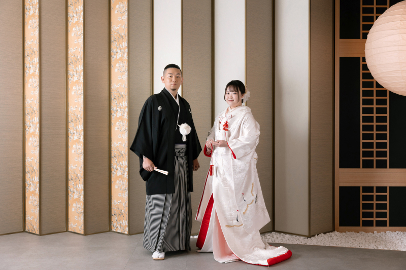和装洋装スタジオ撮影
