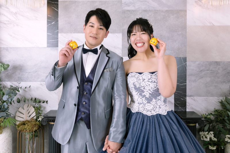 おふたりの好きな小物を使って★