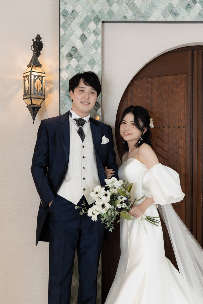 ご新婦様ギュッと♥仲良しショット!