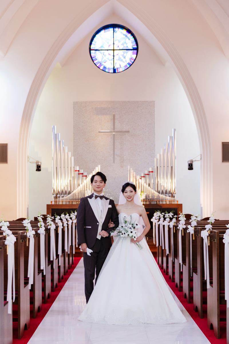 まずはチャペルで✧