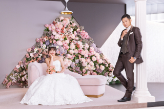 ポージングバッチリなおふたり♪