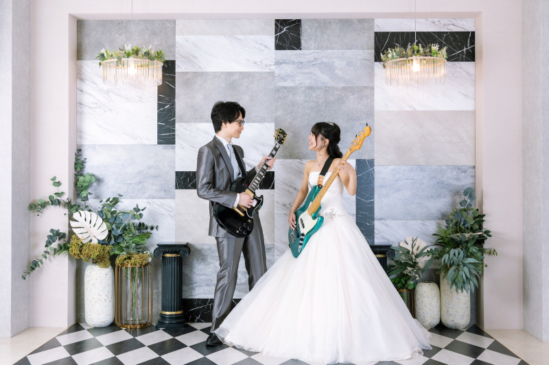 楽器を持って♫♪