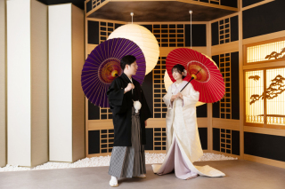 和装と洋装でフォトウェデイング♪