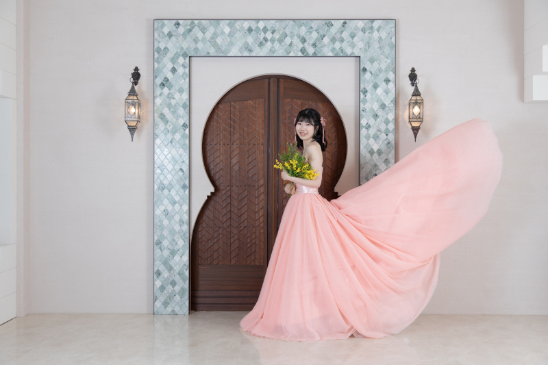 ドレスふわっと