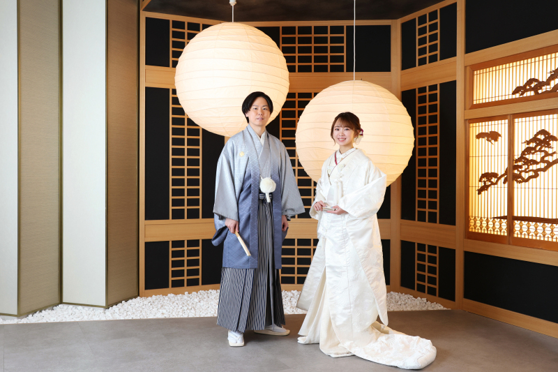 和装も洋装も楽しめるスタジオ撮影!