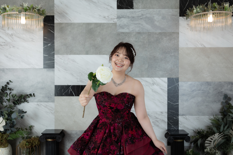 半身アップのお写真も!♡