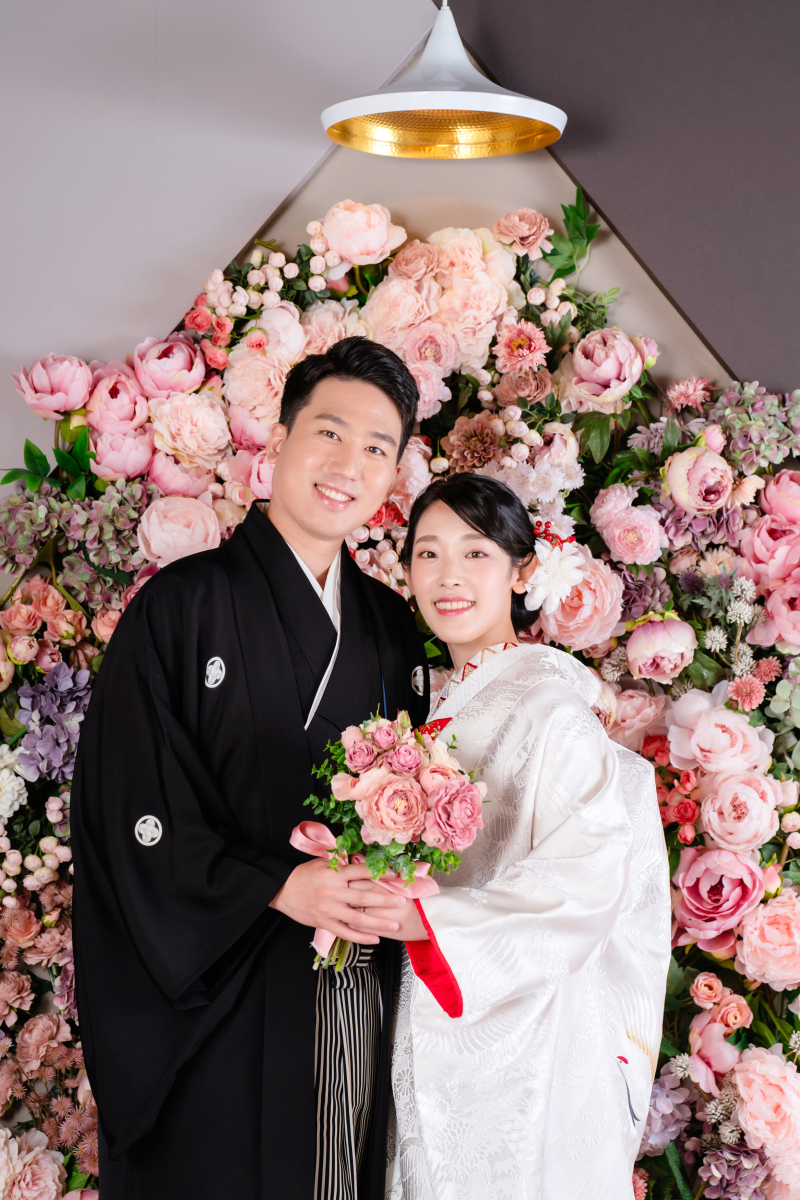 お花に囲まれて...♡