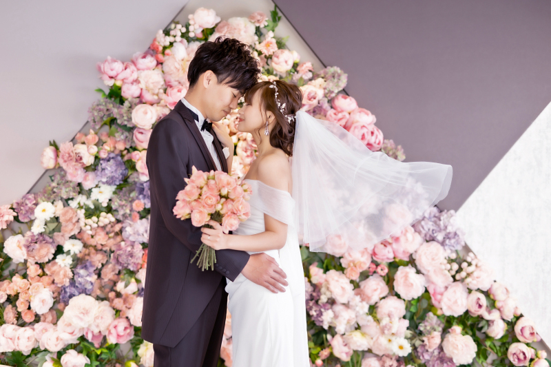 お持ち込みドレスと小物で♡