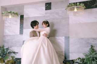 おふたりの仲の良さが伝わる撮影♡