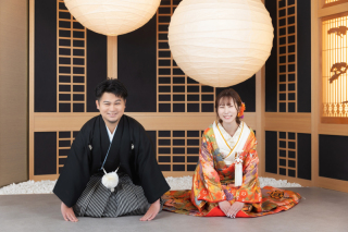 和装と洋装のスタジオプラン❀