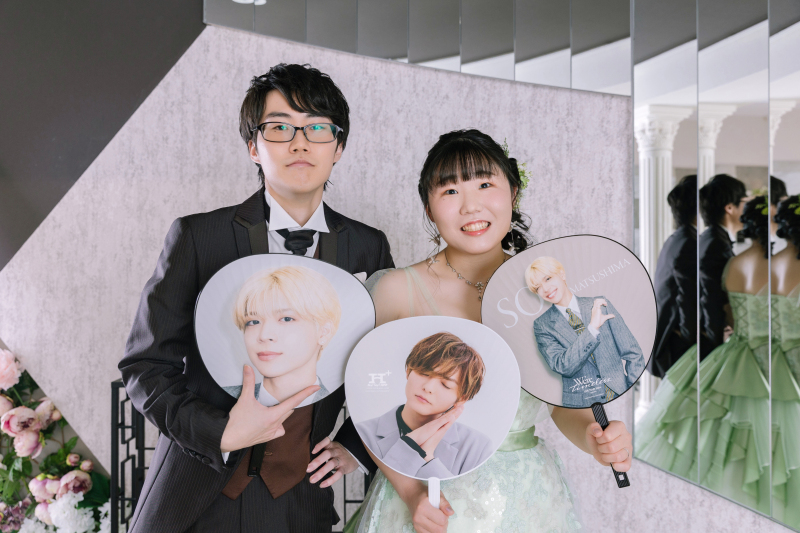 ✧フォトウェディングで推し活✧