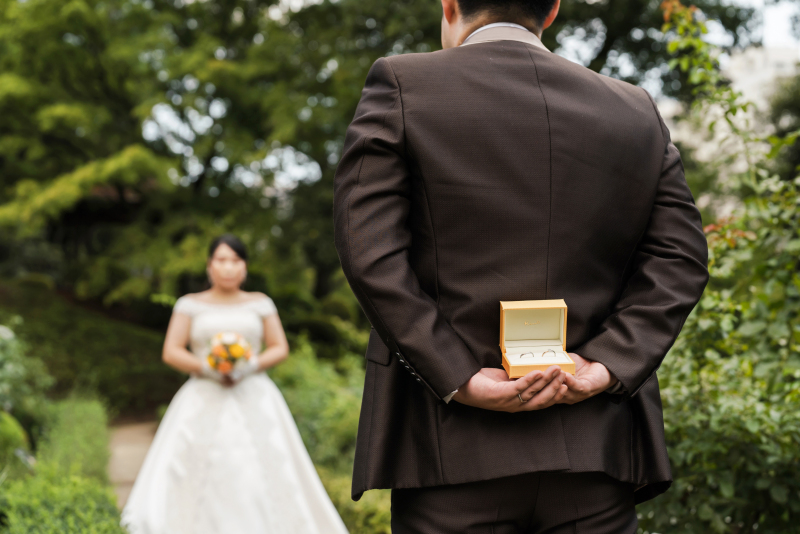 自然に囲まれながら...♡