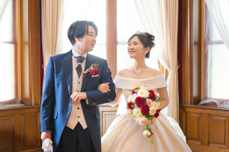 ブーケ、ブートニアで彩りを♥