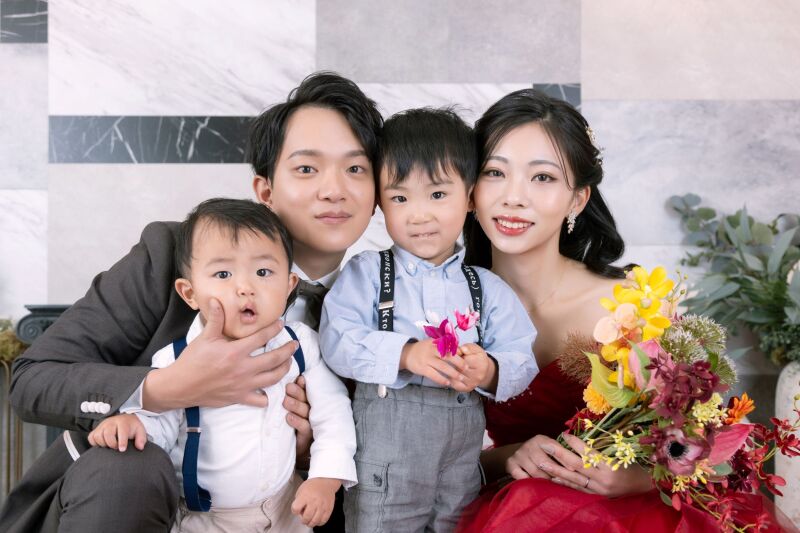 最後はみんなでハイチーズ☆ミ