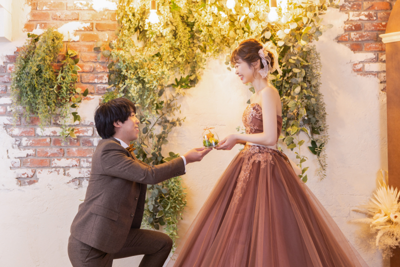 小物をつかってプロポーズ♥