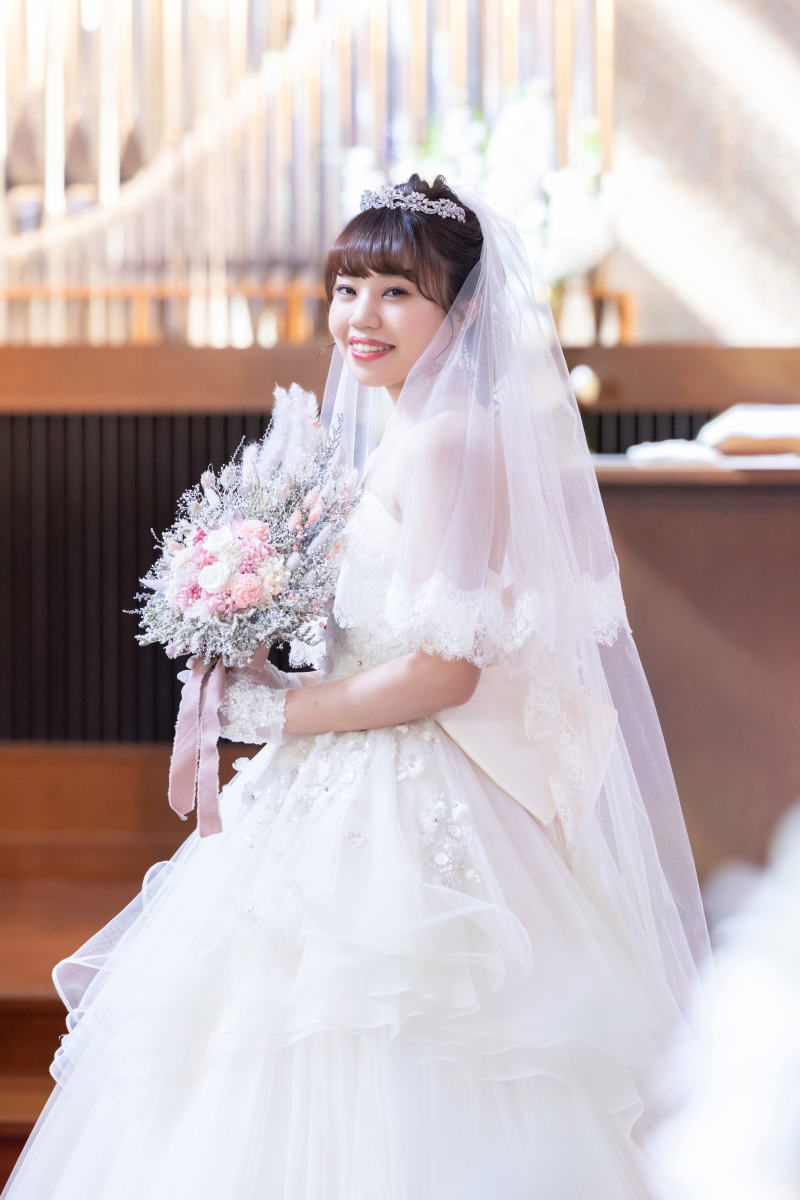 ご新婦様のソロショットも