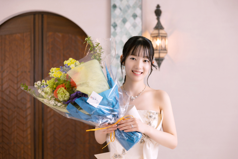 お持ち込みの生花❁