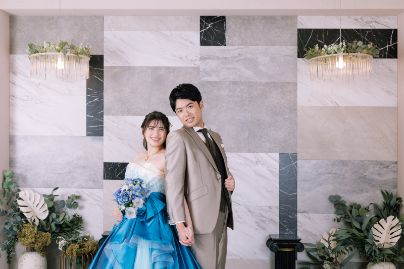 カラードレスにお着替え✧