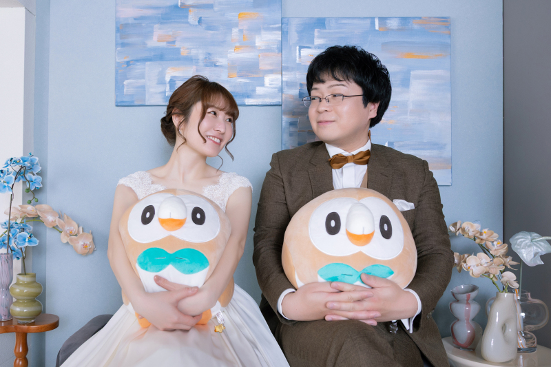 お気に入りのぬいぐるみや家族と一緒に!