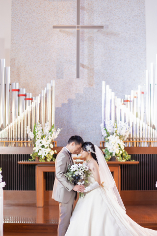 本番挙式の雰囲気で...♡