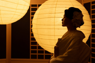 スタジオでソロウェディング♩