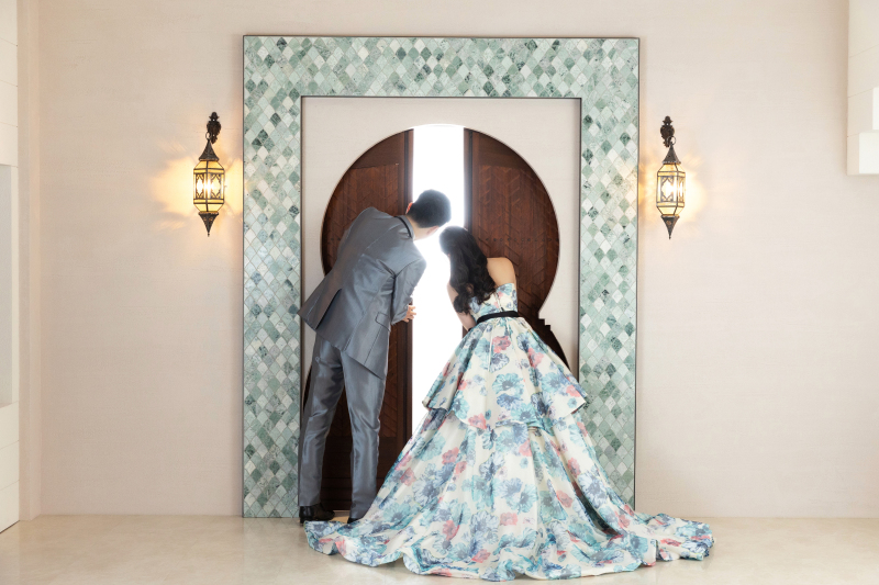 覗き見ショット