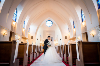 おふたりだけのチャペル撮影