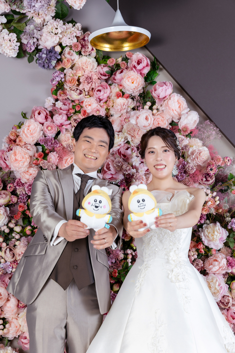 ぬいぐるみと一緒に♫