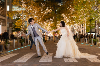 スタジオ撮影と東京駅ナイトロケーション撮影プラン♪
