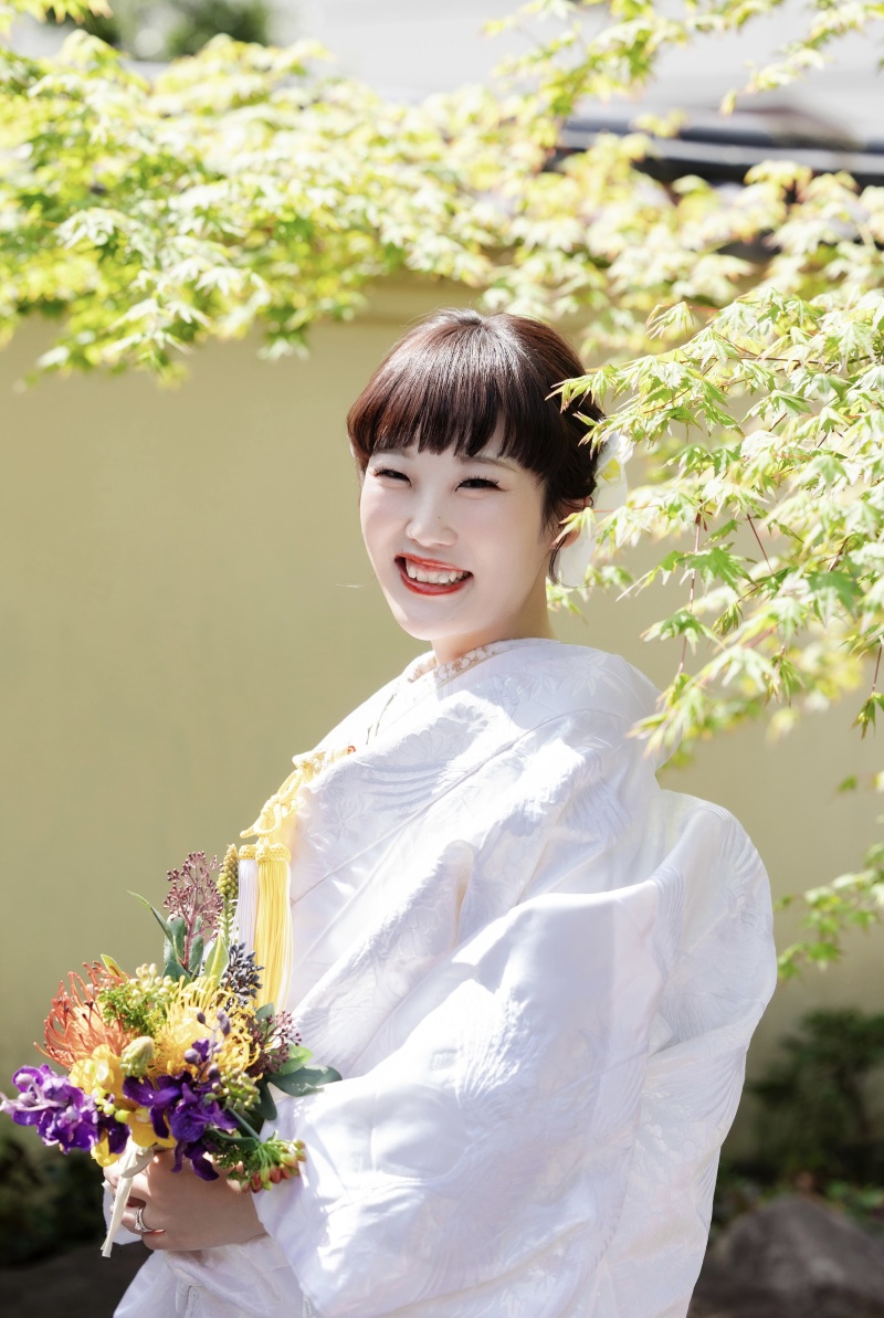 ご新婦様ソロショット！