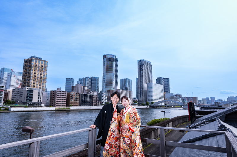 つきじの街並み