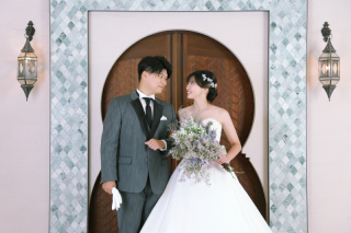 仲良しなおふたりのフォトウェデイング♡