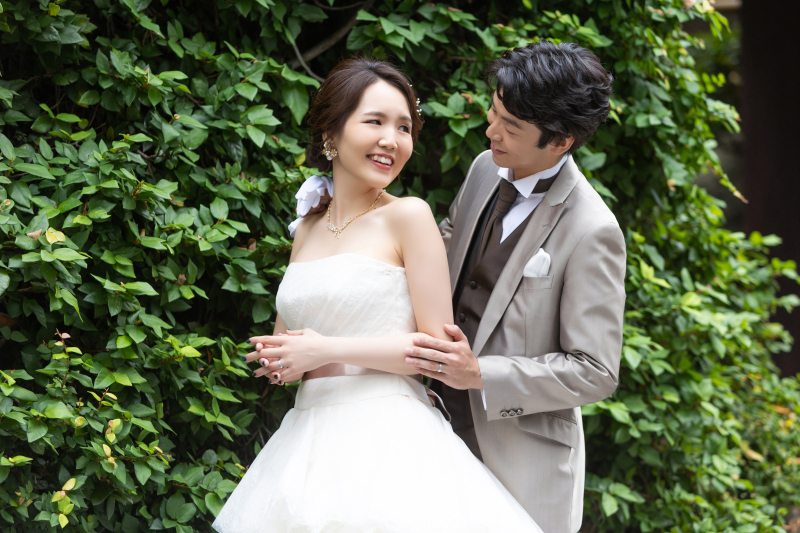 お気に入りのウェディングドレスで・・・