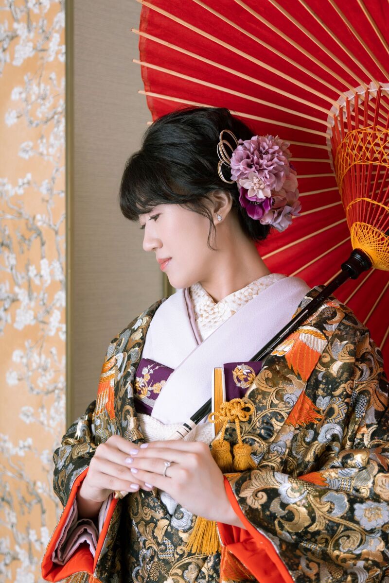 番傘を使って・・・